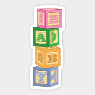 Baby Blocks Sticker